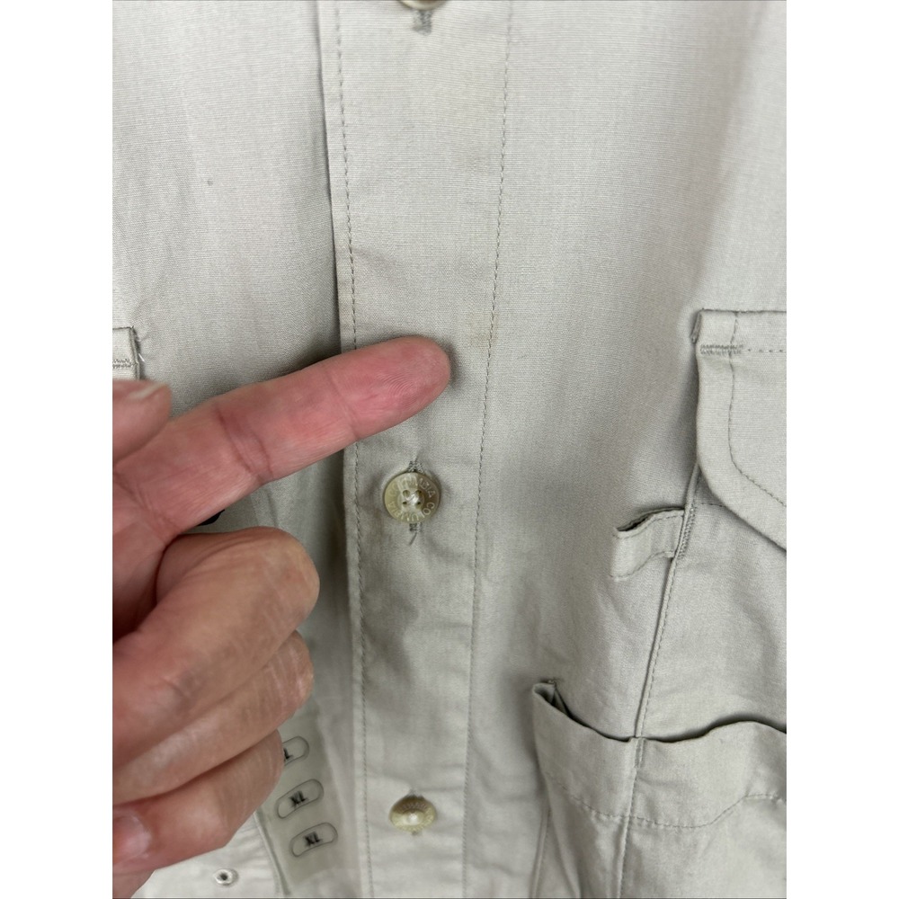 NWT Columbia PFG FSU Seminoles Short Sleeve Beige Vented Fishing Shirt XL VGC - Picture 16 of 16